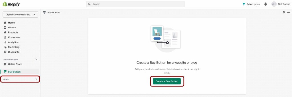 buy button app