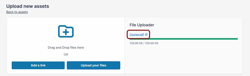 click the digital product