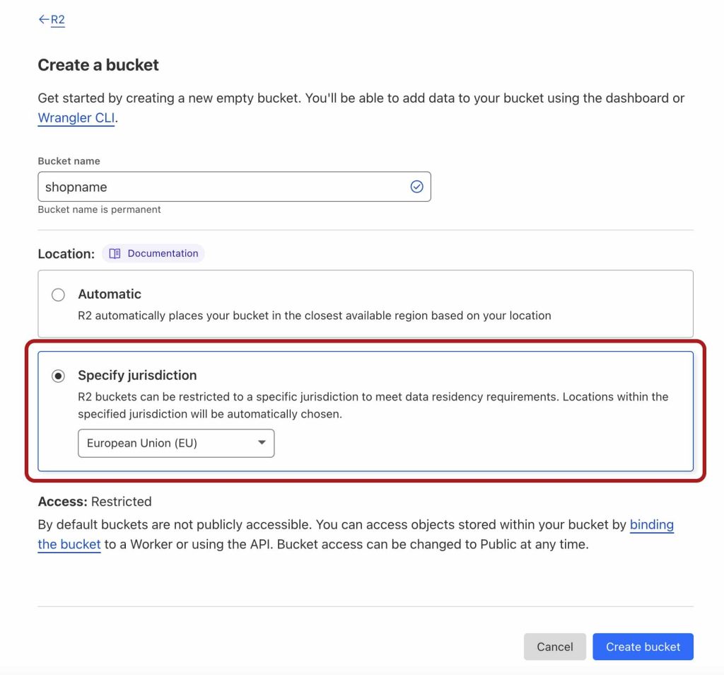 specify jurisdiction
