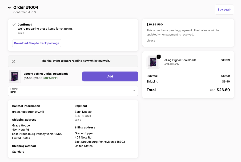 Fileflare digital upsell using AfterSell
